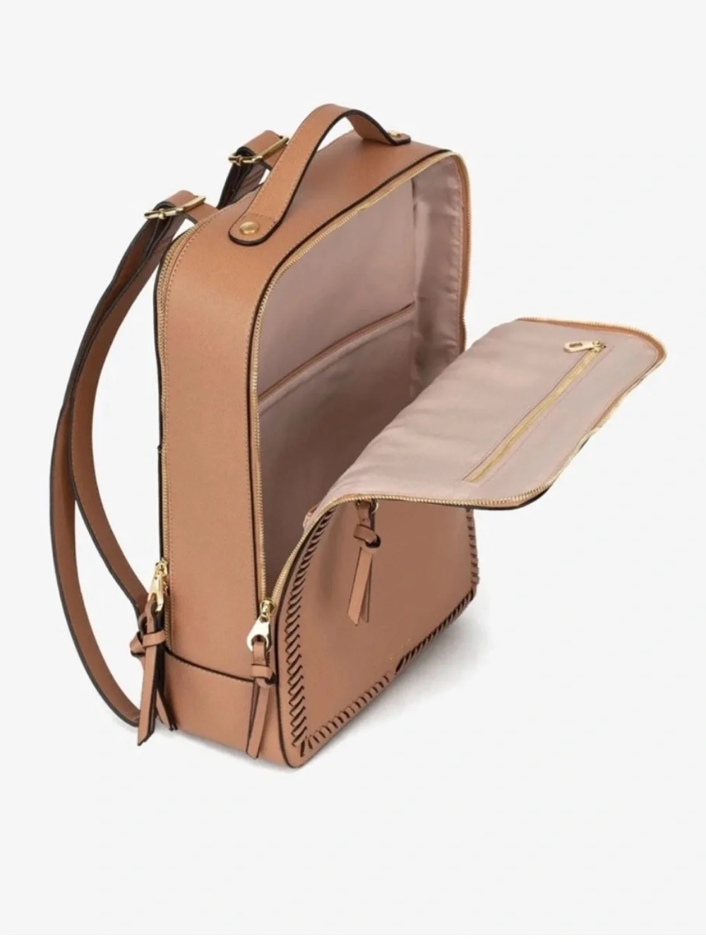 CALPAK Kaya 15” Laptop Backpack – Caramel